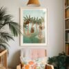 Sloths In Palms by Karina Jambrak